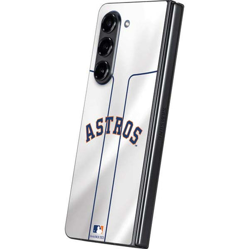 MLB Houston Astros Jersey Galaxy Z Fold5 5G Skin